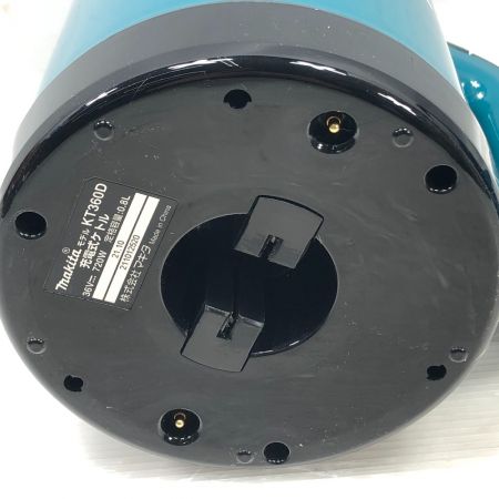  MAKITA マキタ 電動工具 充電式ケトル KT360D ブルー