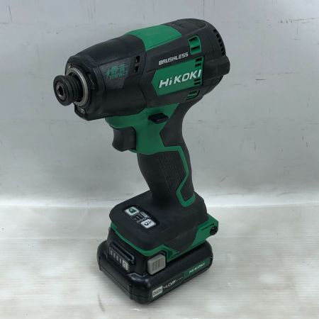  HiKOKI ハイコーキ 電動工具 インパクトドライバ 充電池1個付 WHP12DA グリーン