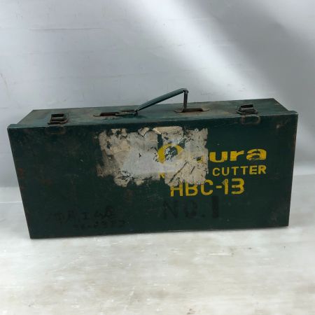  Ogura 電動工具 鉄筋カッター HBC-13 ライトグレー