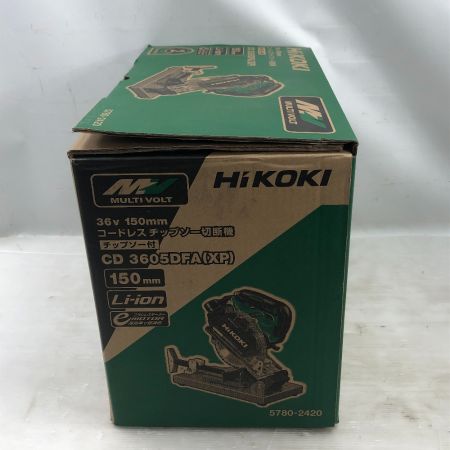  HITACHI 日立 電動工具 チップソー切断機 CD3605DFA(XP) グリーン