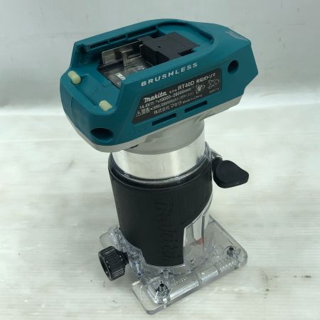  MAKITA マキタ 電動工具 トリマー RT40DZ ブルー