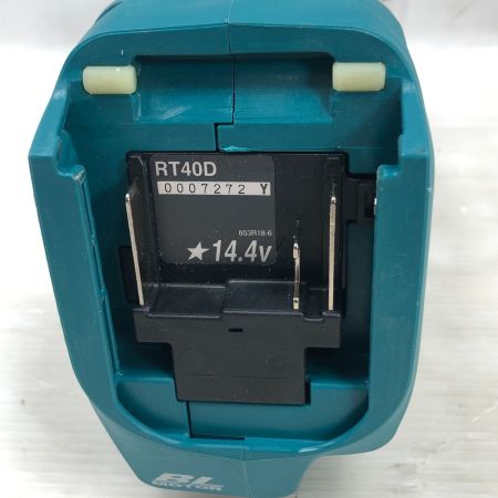 MAKITA マキタ 電動工具 トリマー RT40DZ ブルー