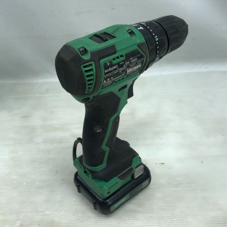 HiKOKI ハイコーキ 電動工具 ドライバドリル 充電器・充電池2個・ケース付 DV12DD グリーン