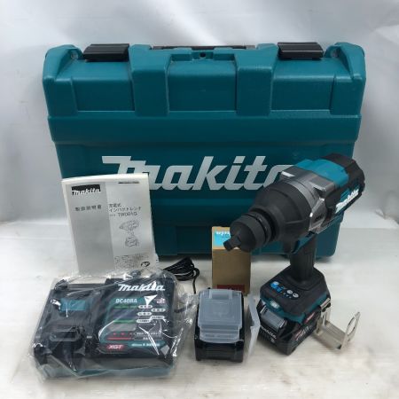  MAKITA マキタ 電動工具 インパクトレンチ 未使用品(S) 付属品完備 TW001GRDX ブルー