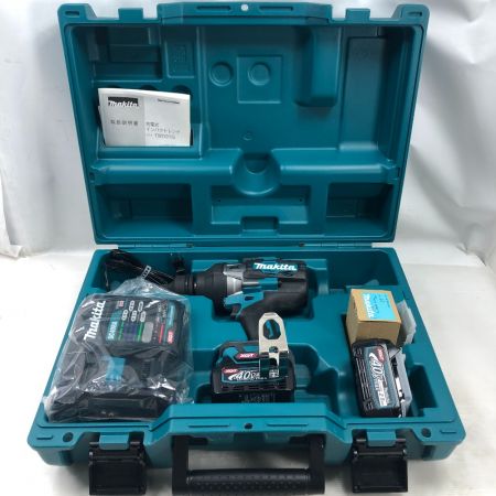  MAKITA マキタ 電動工具 インパクトレンチ 未使用品(S) 付属品完備 TW001GRDX ブルー