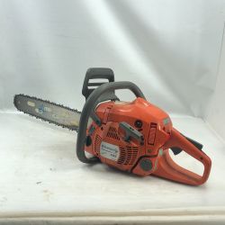 ◇◇ Husqvarna ハスクバーナ 工具 大型機械 チェーンソー 4300147 445 オレンジ Cランク