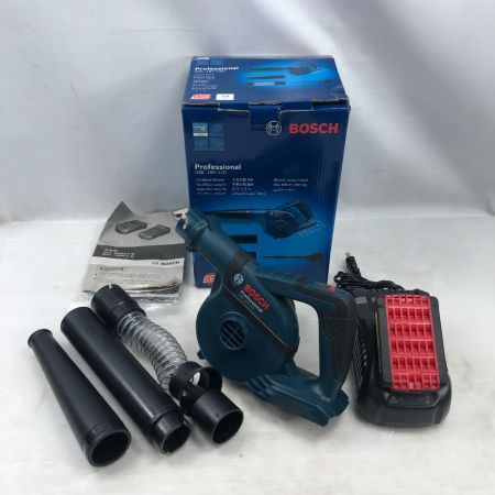  BOSCH ボッシュ 電動工具 ブロワ ノズルホース・充電器・充電池1個付 GBL18V-120 ブルー