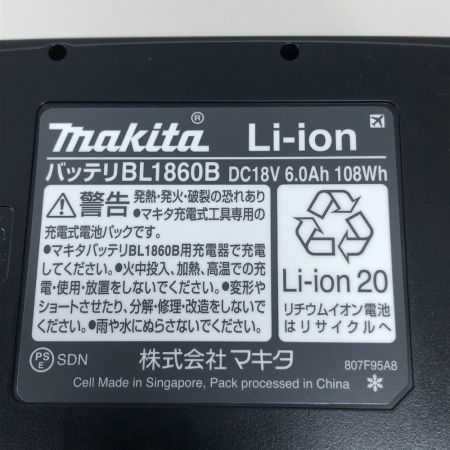  MAKITA マキタ 電動工具 バッテリー BL1860