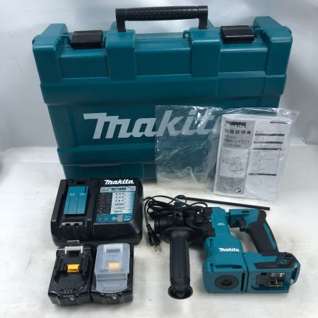  MAKITA マキタ 電動工具 ハンマドリル 充電器・充電池2個・ケース付 HR183DRGX ブルー