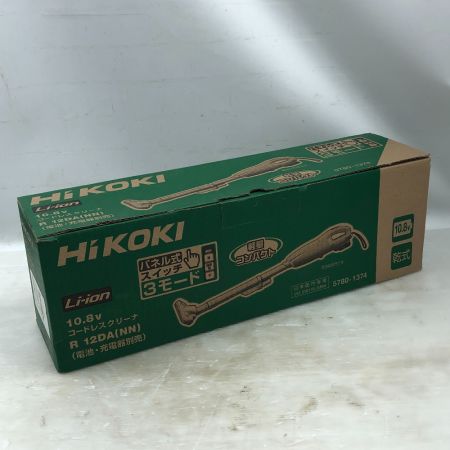  HiKOKI ハイコーキ 電動工具 コードレスクリーナー 未使用品(S) 本体のみ コードレス式 R12DA(NN) ホワイト