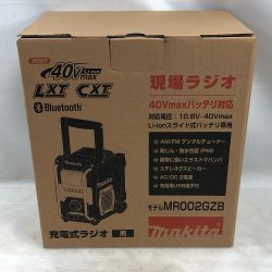 ◇◇ MAKITA マキタ 電動工具 充電式ラジオ MR002GZB ブラック Sランク