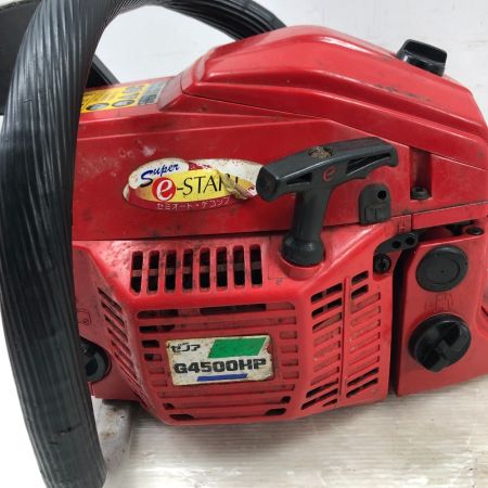  ZENOAH 工具 大型機械 チェーンソー G4500HP レッド