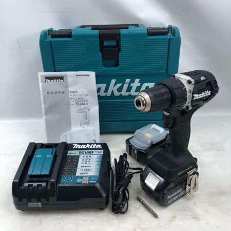  MAKITA マキタ 電動工具 充電式ドライバドリル 未使用品(S) 付属品完備 DF484DRGXB ブルー
