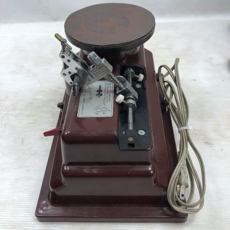  島理研 電動工具 ハサミ研ぎ機 ブラウン