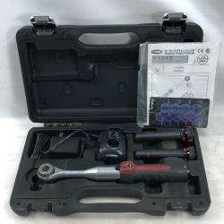 ◇◇ TONE トネ 電動工具 コードレスラチェットレンチ 充電器・充電池2個・ケース付 CR3000 レッド Cランク