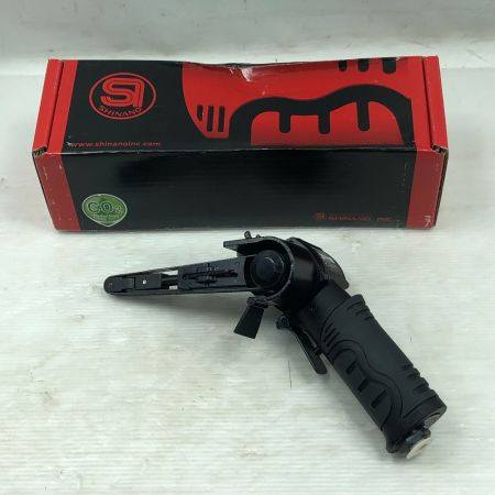  信濃機販 電動工具 ベルトサンダ SI-2740G ブラック