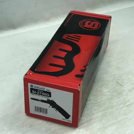  信濃機販 電動工具 ベルトサンダ SI-2740G ブラック