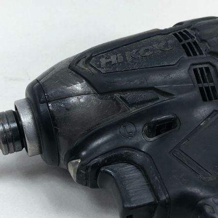  HiKOKI ハイコーキ 電動工具 インパクトドライバ WH36DA ブラック