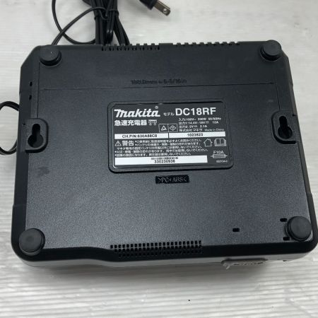  MAKITA マキタ 電動工具 急速充電器 程度A 本体のみ 100v DC18RF ブラック