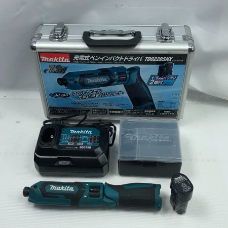  MAKITA マキタ 電動工具 インパクトドライバ 充電器・充電池2個・ケース付 TD022D グリーン