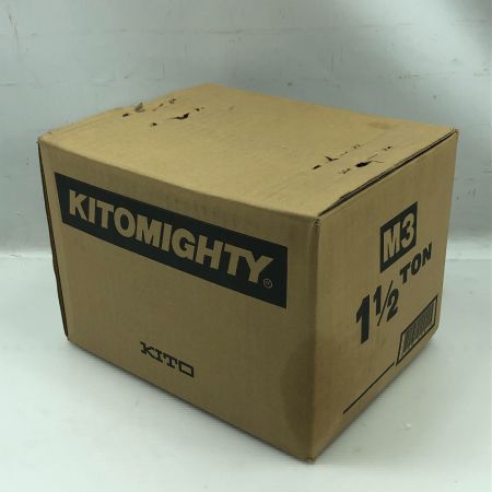  KITO キトー 工具関連用品 チェーンブロック 未使用品(S) 本体のみ CB015 オレンジ