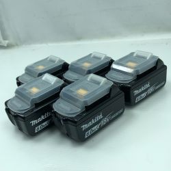 ◇◇ MAKITA マキタ 電動工具 バッテリー 5個セット BL1860B ブラック Sランク