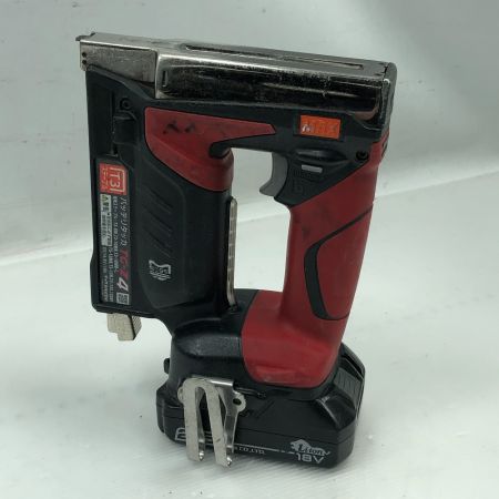  MAX マックス 電動工具 バッテリタッカ 充電器・充電池1個付 コードレス式 TG-Z4 ブラック