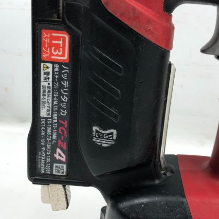  MAX マックス 電動工具 バッテリタッカ 充電器・充電池1個付 コードレス式 TG-Z4 ブラック