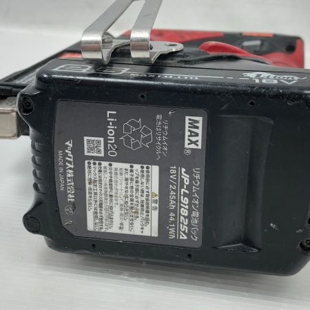  MAX マックス 電動工具 バッテリタッカ 充電器・充電池1個付 コードレス式 TG-Z4 ブラック