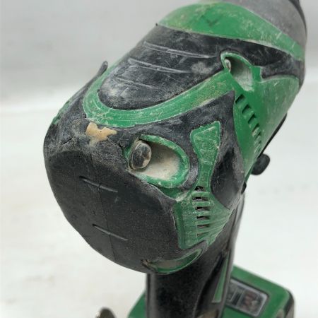  HITACHI 日立 電動工具 インパクトドライバ 充電器・充電池2個・ケース付 WH14DBAL グリーン