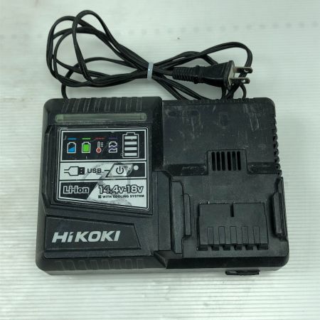  HITACHI 日立 電動工具 インパクトドライバ 充電器・充電池2個・ケース付 WH14DBAL グリーン