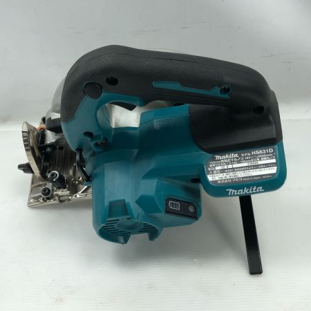  MAKITA マキタ 電動工具 丸のこ 未使用品(S) 本体のみ HS631D ブルー