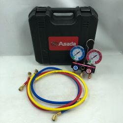 ◇◇ Asada 工具関連用品 ゲージマニホールド 程度A R410A/R32 Aランク