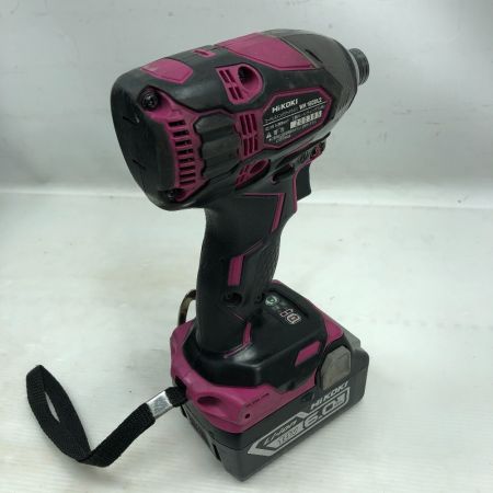  HiKOKI ハイコーキ 電動工具 インパクトドライバ 充電器・充電池2個・ケース付 WH18DDL2 バイオレット
