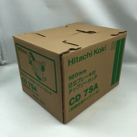  HITACHI 日立 電動工具 チップソーカッター CD7SA グリーン