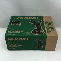 ◇◇ HiKOKI ハイコーキ 電動工具 ドライバドリル DB12DD グリーン Sランク