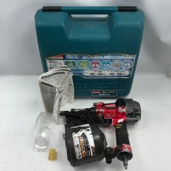 ◇◇ MAKITA マキタ 工具 エアツール エア釘打ち AN911H レッド Cランク