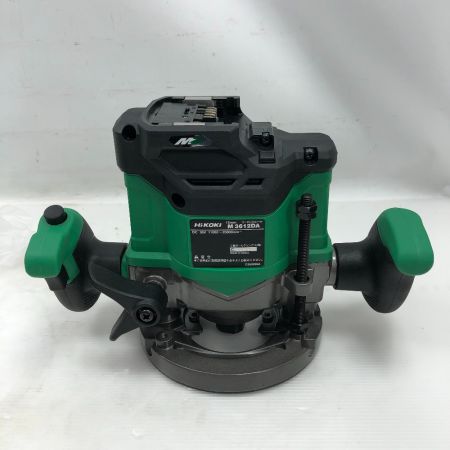  HiKOKI ハイコーキ 電動工具 コードレスルーター 充電池1個・ケース付 コードレス式 M3612DA グリーン
