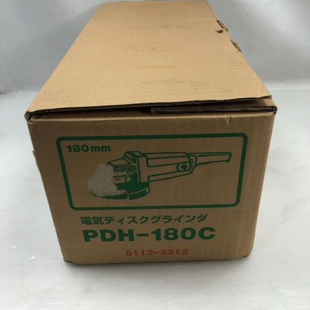  HiKOKI ハイコーキ 電動工具 ディスクグラインダー 未使用品(S) PDH-180C シルバー