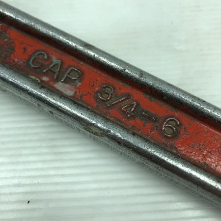  MCC エムシーシー 工具 ハンドツール チェーンレンチ 3/4-6 レッド