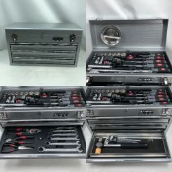 ◇◇ KTC ケーティーシー 工具 ハンドツール ツールBOX 工具１欠け SKX0213S グレー Bランク