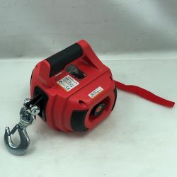 ◇◇ 三方良し 工具関連用品 ドリルウィンチ 225kg レッド Cランク