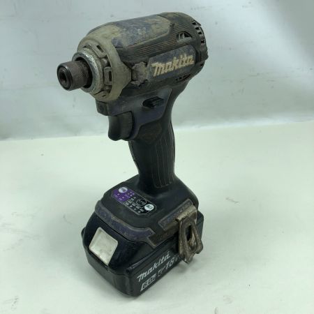  MAKITA マキタ 電動工具 インパクトドライバ 充電器・充電池2個・ケース付 コードレス式 TD171D ネイビー