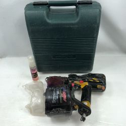 ◇◇ HITACHI 日立 工具 エアツール エア釘打ち ケース付 高圧 NV90HM ゴールド Cランク