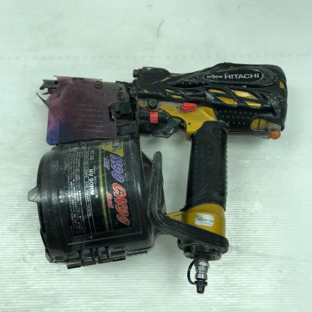  HITACHI 日立 工具 エアツール エア釘打ち ケース付 高圧 NV90HM ゴールド