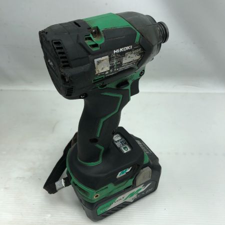  HiKOKI ハイコーキ 電動工具 インパクトドライバ 充電器・充電池1個付 WH36DC グリーン