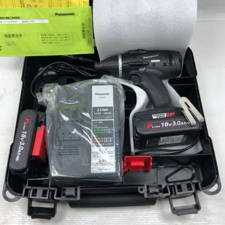  Panasonic パナソニック 電動工具 インパクトドライバ 未使用品(S) 付属品完備 EZ75A9PN2G-B ブラック