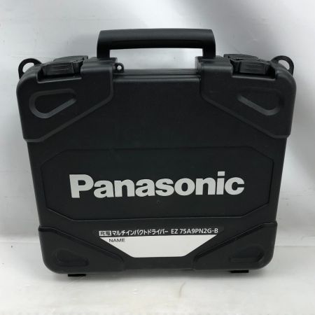  Panasonic パナソニック 電動工具 インパクトドライバ 未使用品(S) 付属品完備 EZ75A9PN2G-B ブラック
