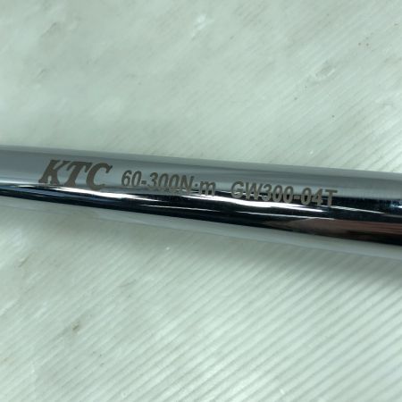  KTC ケーティーシー 工具 ハンドツール トルクレンチ 未使用品(S) ケース付 GW300-04T シルバー