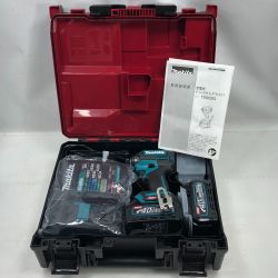 ◇◇ MAKITA マキタ 電動工具 インパクトドライバ 未使用品(S) 付属品完備 TD002GRDX ブルー Sランク